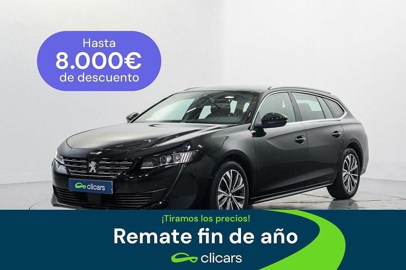 Negro Usado 2020 Peugeot 508 SW Allure Familiar | 15.590 € - Imagen 1/4