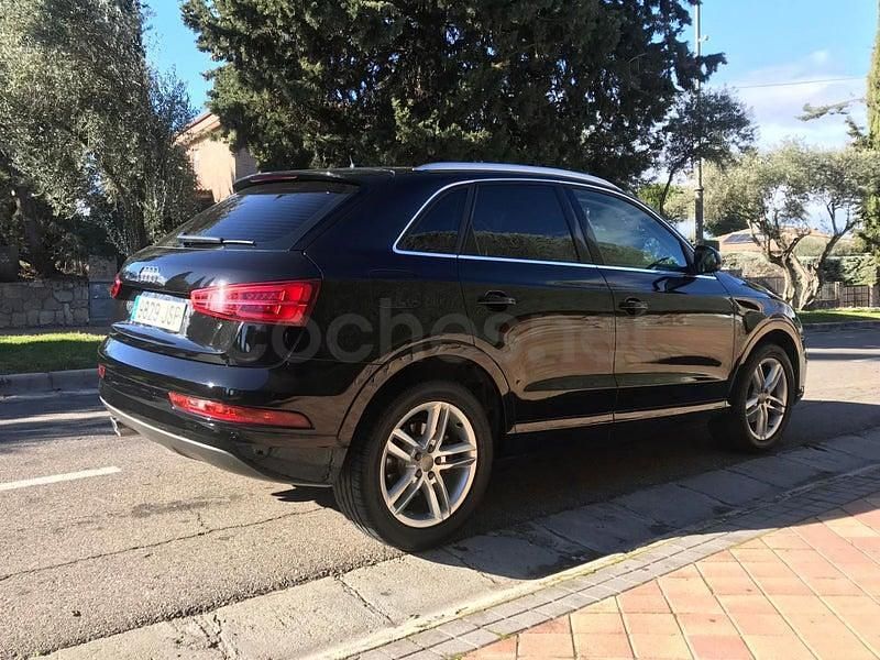 Usado Audi Q3 Design 150 CV (110 kW) 2016 Negro SUV