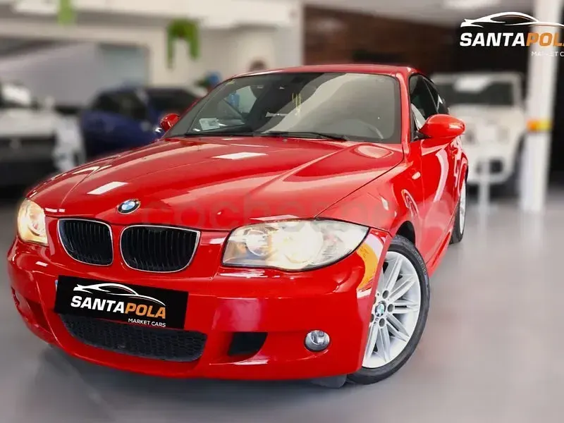 Usado BMW 116 115 CV (84 kW) 2009 Rojo Utilitario