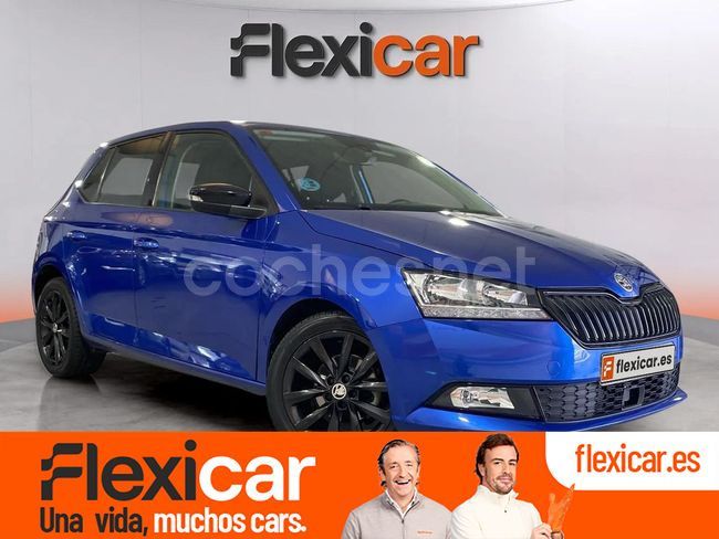 Azul Usado 2021 Skoda Fabia Berlina | 13.490 € (Precio justo) - Imagen 1/4