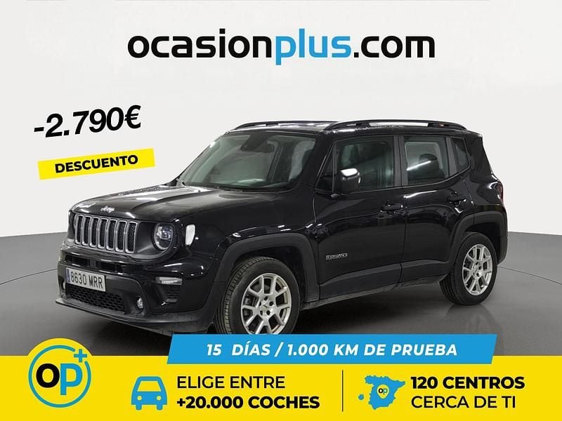 Usado Jeep Renegade Altitude 130 CV (95 kW) 2024 Negro SUV
