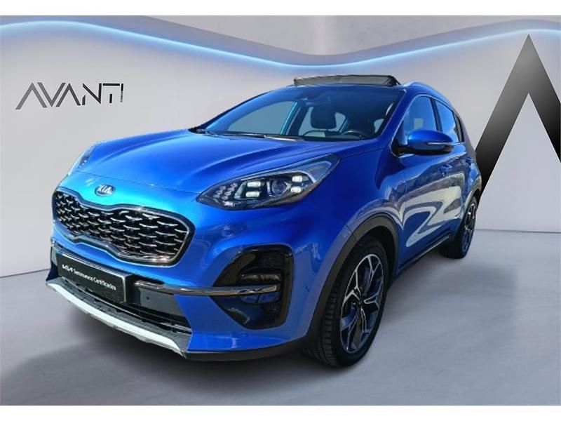 Azul Usado 2021 Kia Sportage GT-Line SUV | 22.490 € (Precio justo) - Imagen 1/4