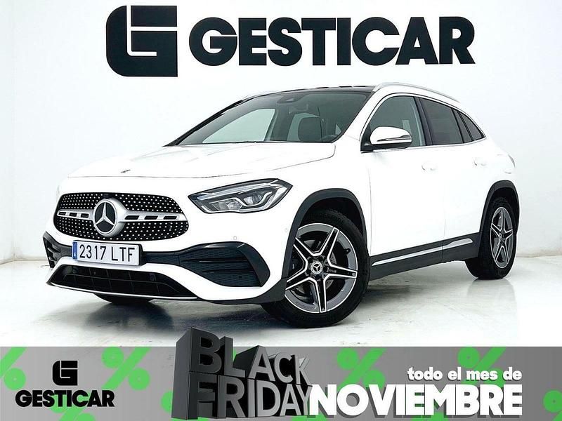 Blanco Usado 2021 Mercedes GLA200 AMG SUV | 35.990 € (Un poco caro) - Imagen 1/4