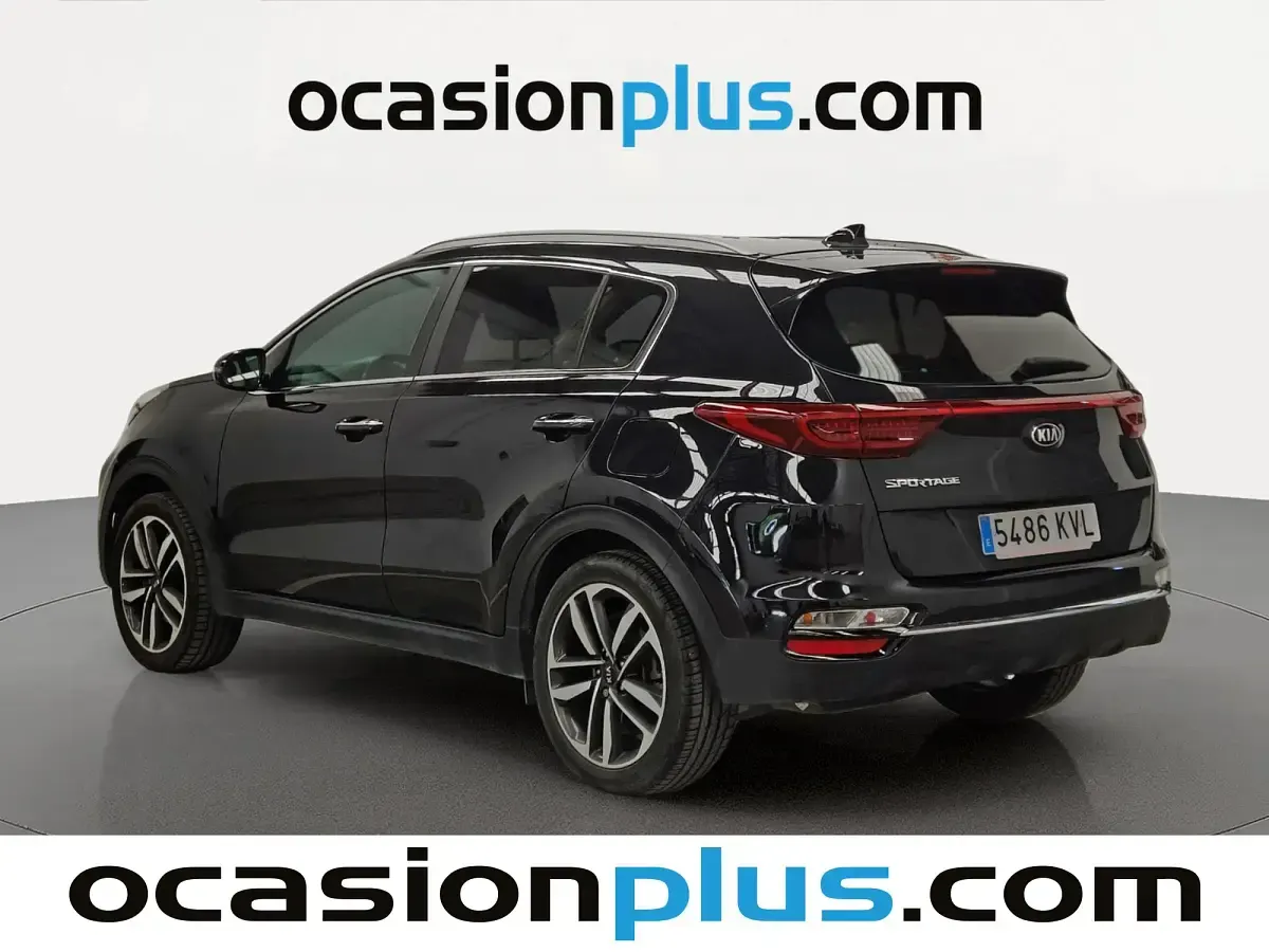 Usado Kia Sportage 116 CV (85 kW) 2019 Negro SUV