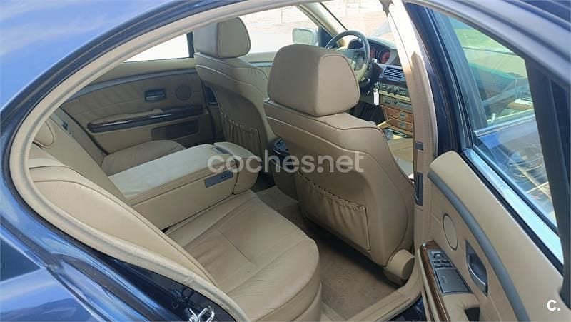 Usado BMW 745 333 CV (244 kW) 2002 Azul Berlina