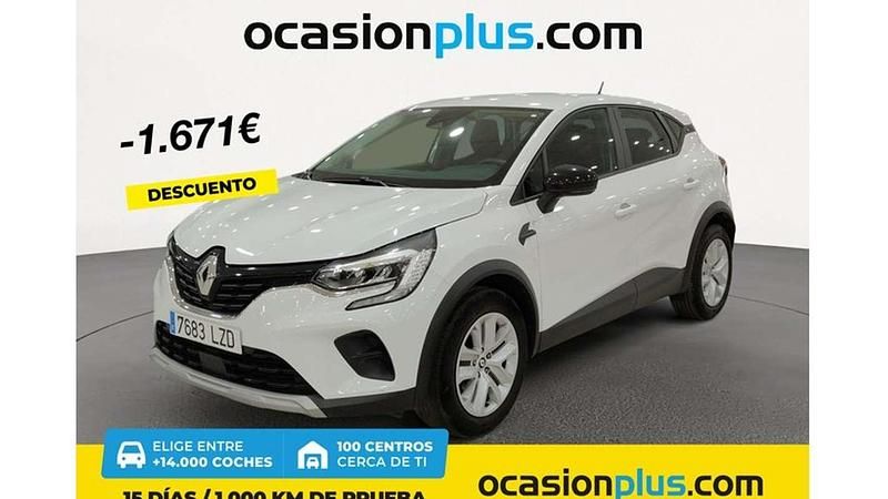 Blanco Usado 2022 Renault Captur Intens SUV | 16.169 € (Precio justo) - Imagen 1/4
