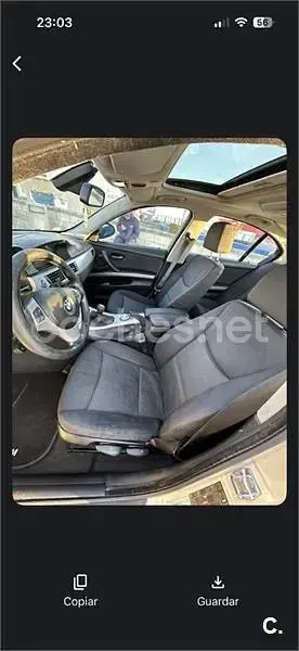 Usado BMW 320 163 CV (119 kW) 2006 Gris / plata Berlina