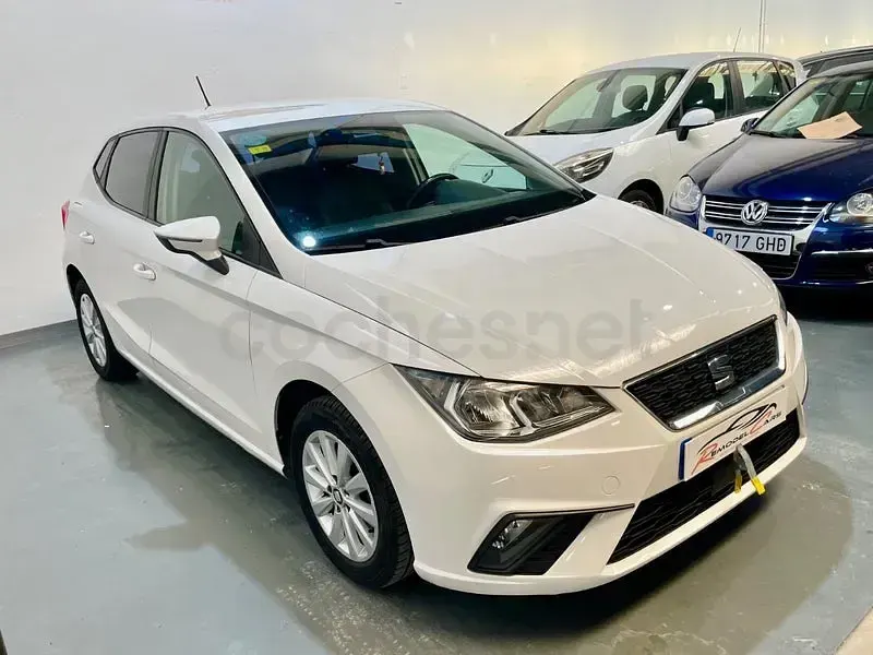 Usado Seat Ibiza Style 115 CV (84 kW) 2018 Blanco Utilitario