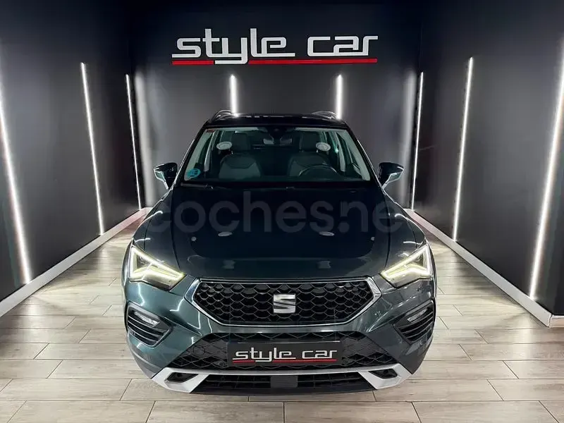 Usado Seat Ateca Style 110 CV (80 kW) 2021 Verde SUV