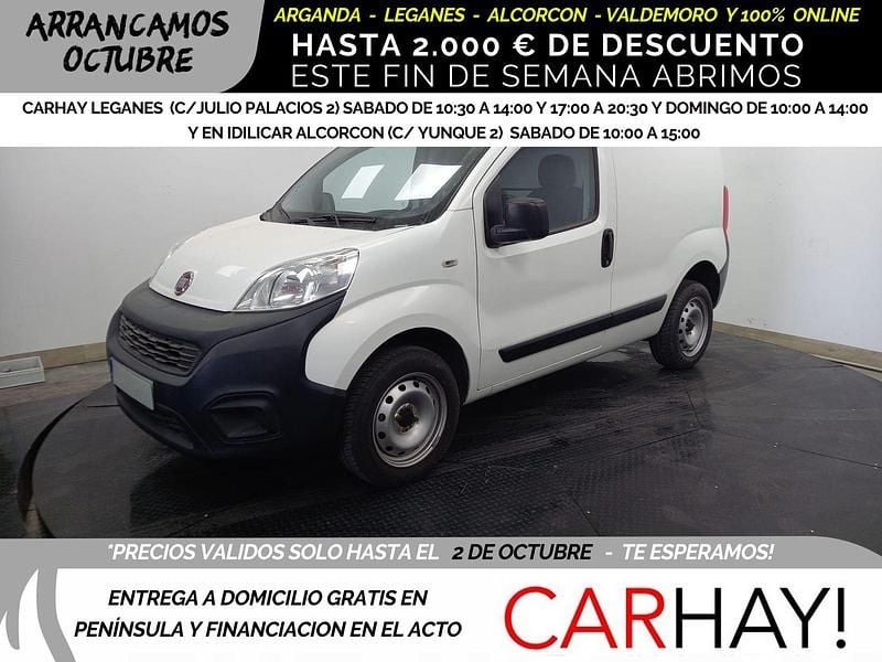 Blanco Usado 2018 Fiat Fiorino Monovolumen | 7690 € - Imagen 1/4