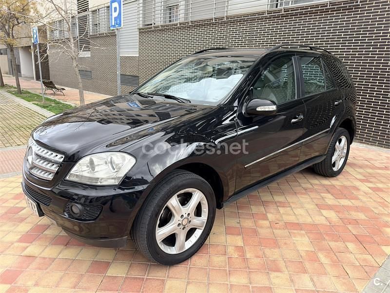 Negro Usado 2008 Mercedes ML280 SUV | 11.800 € (Precio justo) - Imagen 1/4