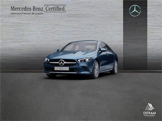Usado Mercedes CLA250e 218 CV (160 kW) 2023 Azul denim Berlina
