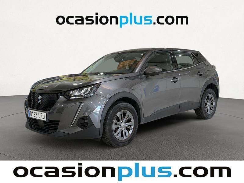 Gris plata Usado 2021 Peugeot 2008 Active SUV | 12.082 € (Buen precio) - Imagen 1/4