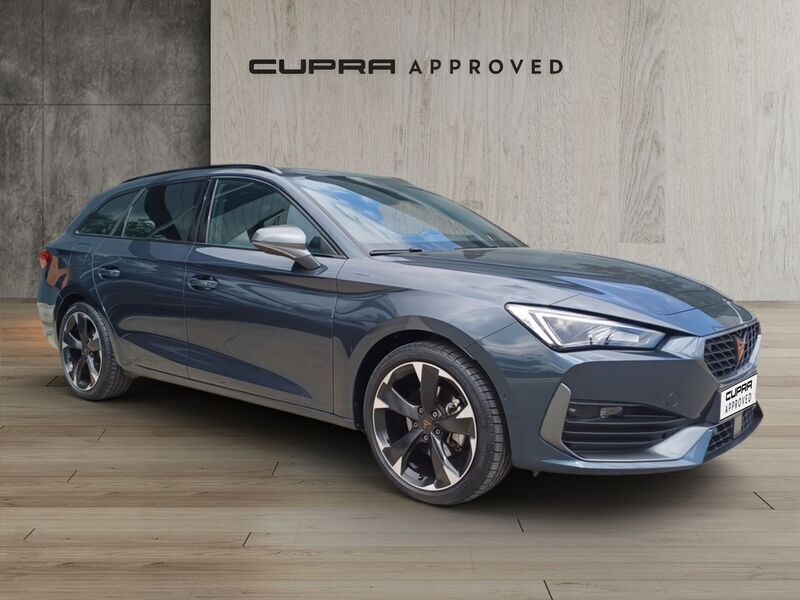 Gris Usado 2024 Cupra Leon Familiar | 28.900 € (Caro) - Imagen 1/4