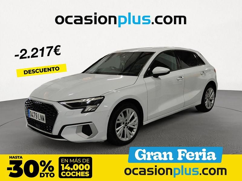 Blanco Usado 2021 Audi A3 Advanced Plus | 23.390 € (Precio justo) - Imagen 1/4
