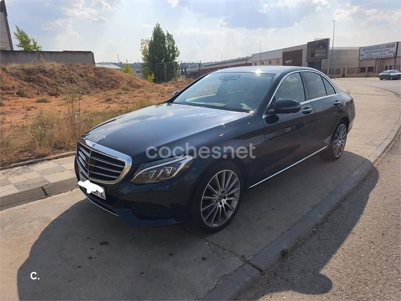 Azul Usado 2016 Mercedes C220 Berlina | 19.900 € (Buen precio) - Imagen 1/4