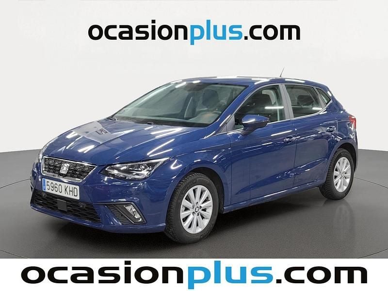 Brugt Seat Ibiza Style 90 HK (66 kW) 2018 Blå Hatchback