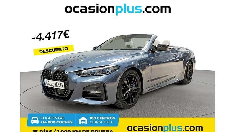 Azul Usado 2023 BMW 420 Descapotable | 44.173 € (Precio justo) - Imagen 1/4