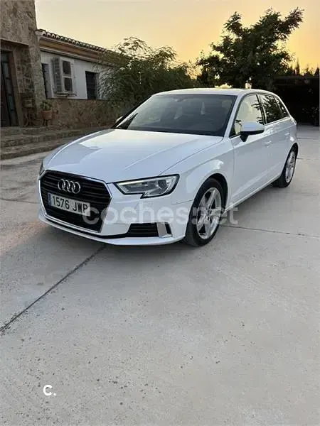 Usado Audi A3 Sport 150 CV (110 kW) 2017 Blanco Berlina