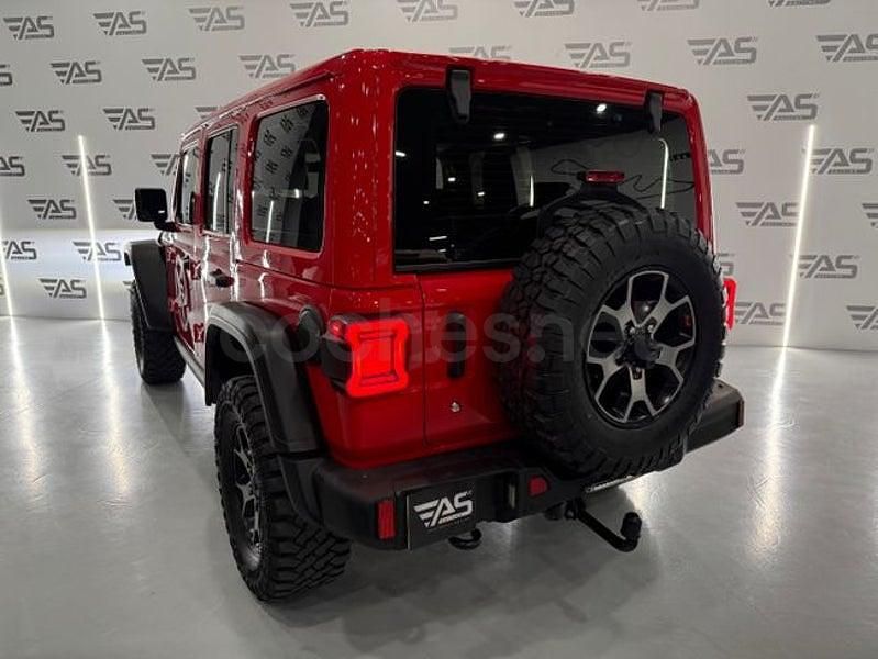 Käytetty Jeep Wrangler Unlimited Rubicon 270 HP (198 kW) 2019 Punainen Katumaasturi