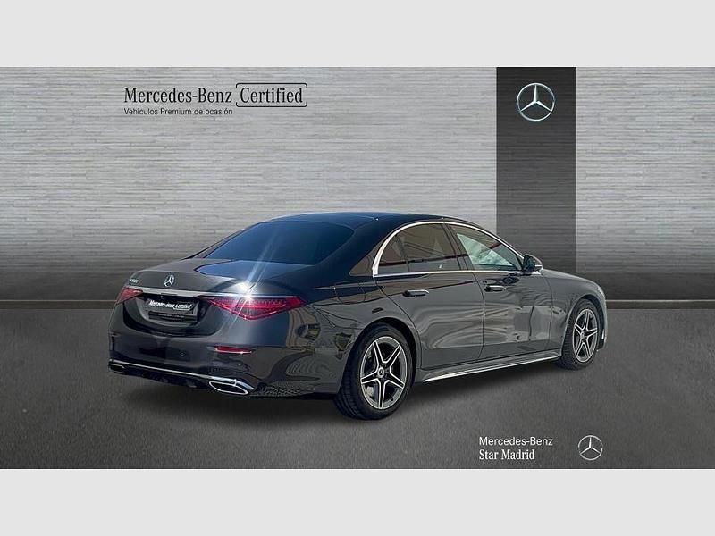 Usado Mercedes S350 AMG line 286 CV (210 kW) 2021 Gris Berlina