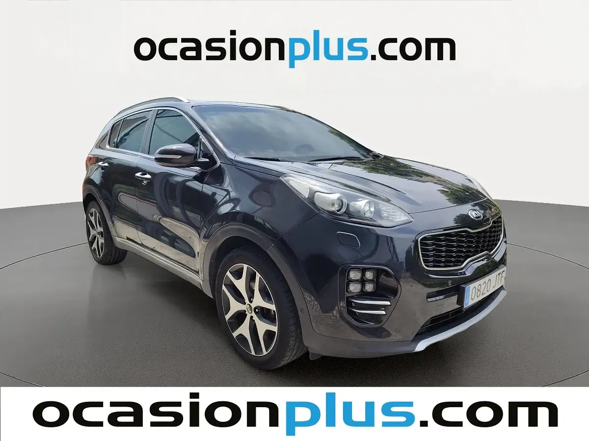 Usado Kia Sportage GT-Line 177 CV (130 kW) 2016 Negro SUV