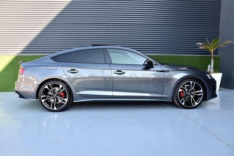 Usado Audi A5 Sportback S-Line 163 CV (119 kW) 2021 Gris / plata Utilitario