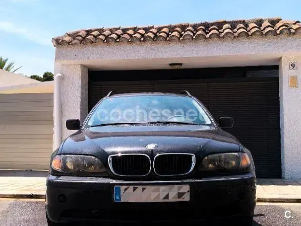 Usado BMW 320 136 CV (100 kW) 2001 Negro Familiar