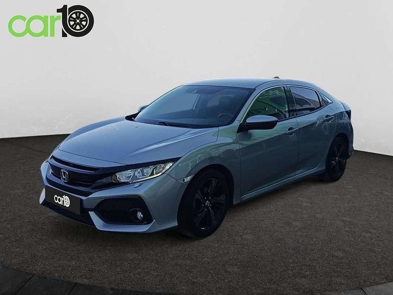Gris Usado 2018 Honda Civic Elegance Berlina | 16.490 € (Super precio) - Imagen 1/4