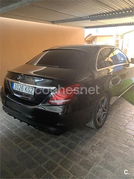 Usado Mercedes C220 170 CV (125 kW) 2018 Negro Berlina