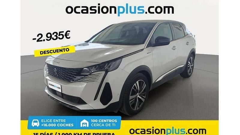 Blanco Usado 2023 Peugeot 3008 Allure Monovolumen | 20.900 € (Precio justo) - Imagen 1/4