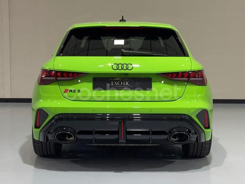 Nuevo Audi RS3 Premium 400 CV (294 kW) 2025 Verde Berlina