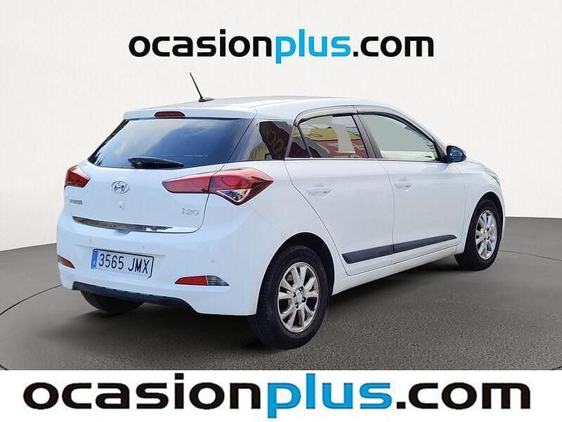 Usado Hyundai i20 GO! 84 CV (61 kW) 2016 Blanco Berlina