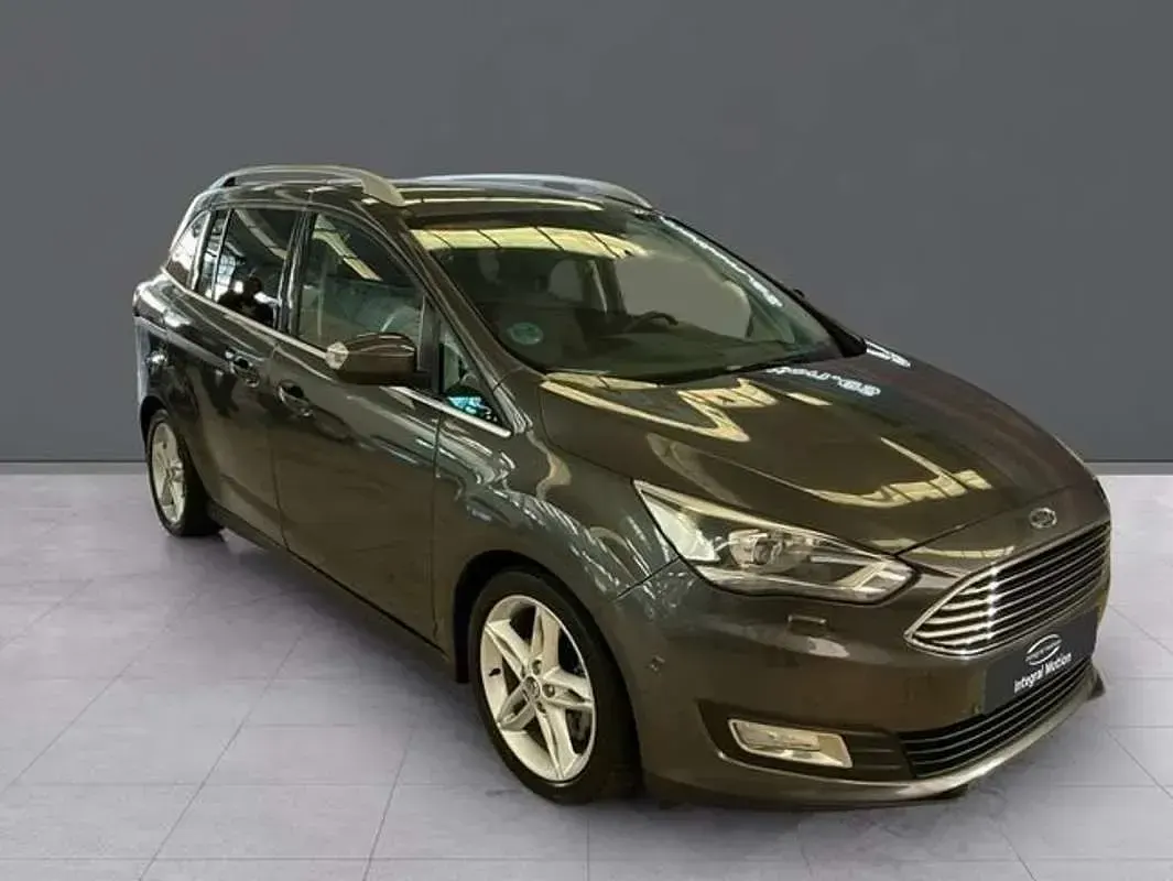 Usado Ford C-MAX Titanium 125 CV (91 kW) 2017 Gris Monovolumen