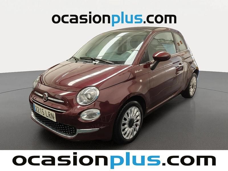 Rojo Usado 2021 Fiat 500C Dolcevita Descapotable | 9264 € (Super precio) - Imagen 1/4