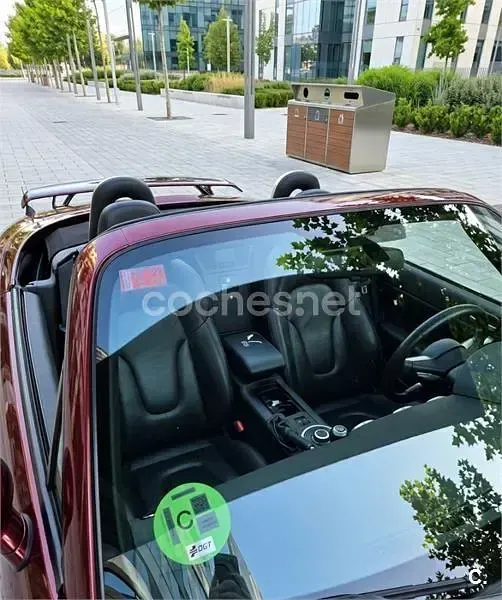 Usado Audi TT Roadster Premium 200 CV (147 kW) 2010 Granate Descapotable