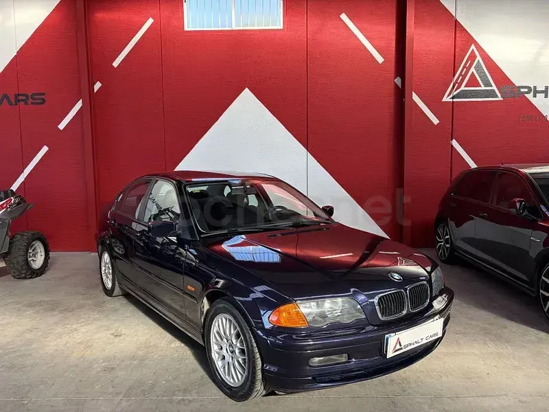Usado BMW 320 136 CV (100 kW) 2000 Azul Berlina