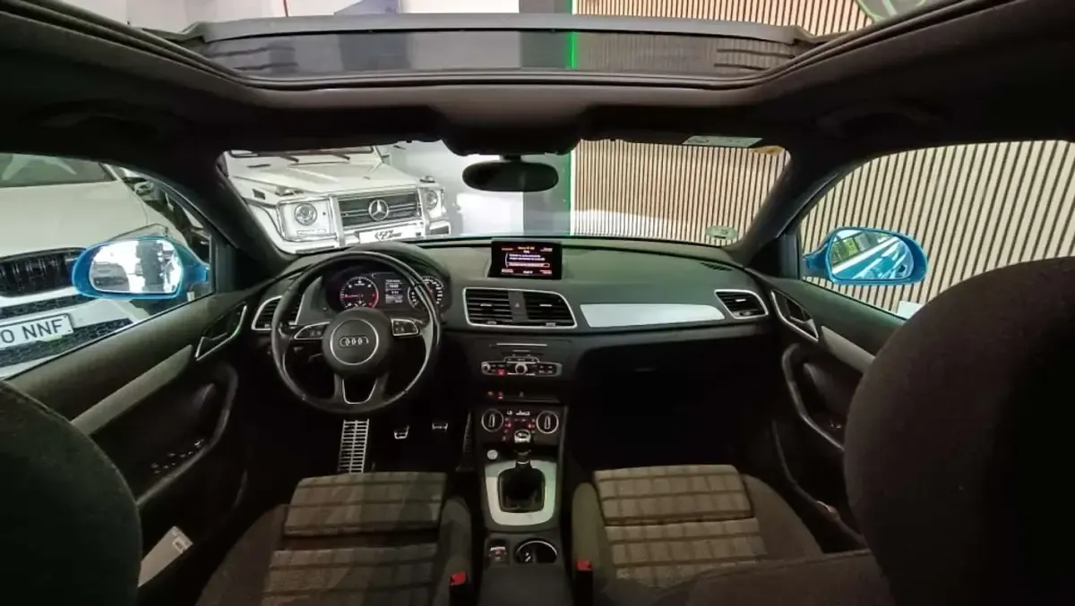 Usado Audi Q3 150 CV (110 kW) 2015 Azul SUV