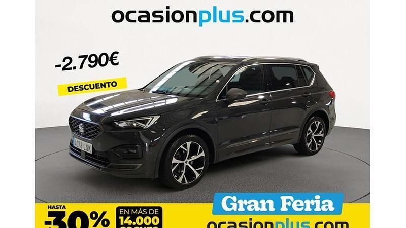 Gris Usado 2021 Seat Tarraco FR SUV | 27.900 € (Precio justo) - Imagen 1/4