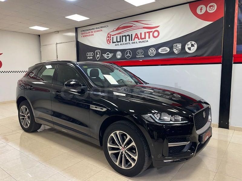 Usado Jaguar F-Pace R-Sport 180 CV (132 kW) 2016 Negro SUV