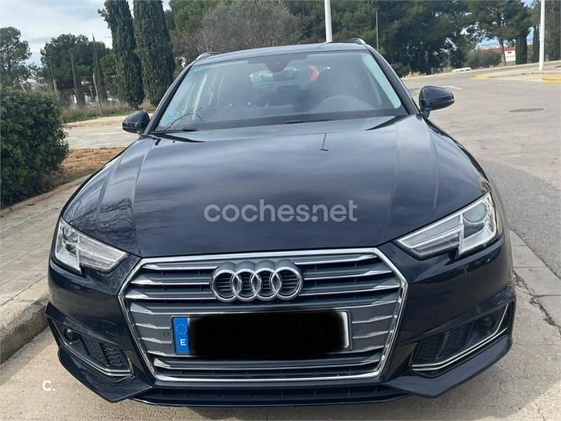 Usado Audi A4 S-Line 150 CV (110 kW) 2017 Azul Familiar