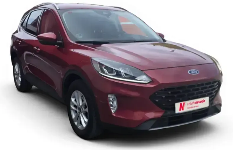 Usado Ford Kuga Titanium 150 CV (110 kW) 2021 Rojo SUV