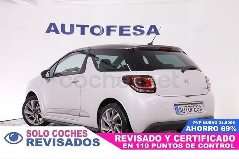Usado DS Automobiles DS3 Style 110 CV (80 kW) 2015 Blanco Berlina