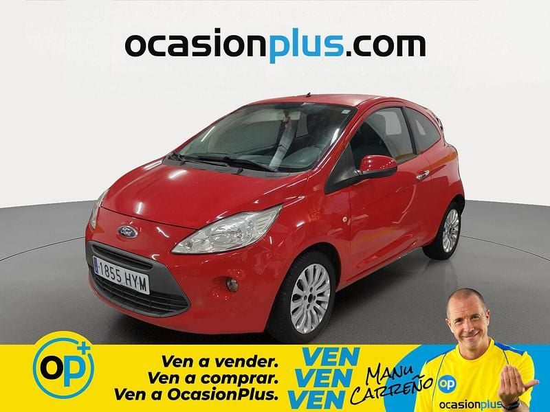 Usado Ford Ka Titanium 69 CV (50 kW) 2014 Rojo Utilitario