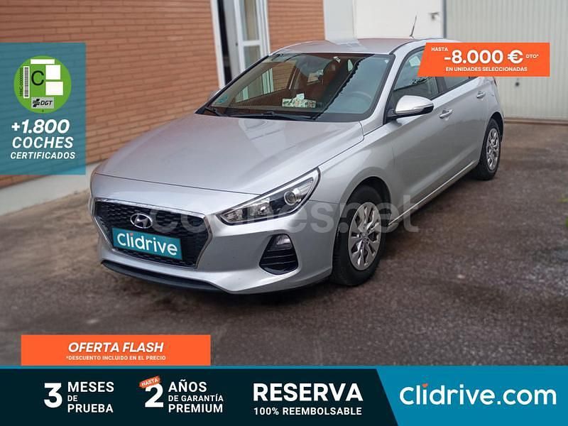 Gris / plata Usado 2018 Hyundai i30 Berlina | 8990 € (Super precio) - Imagen 1/3