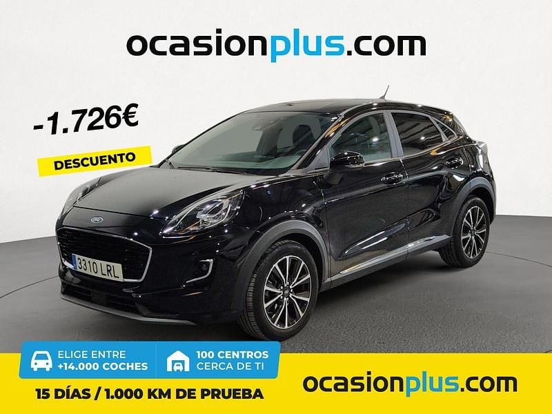 Negro Usado 2021 Ford Puma Titanium Recogida | 18.790 € (Precio justo) - Imagen 1/4