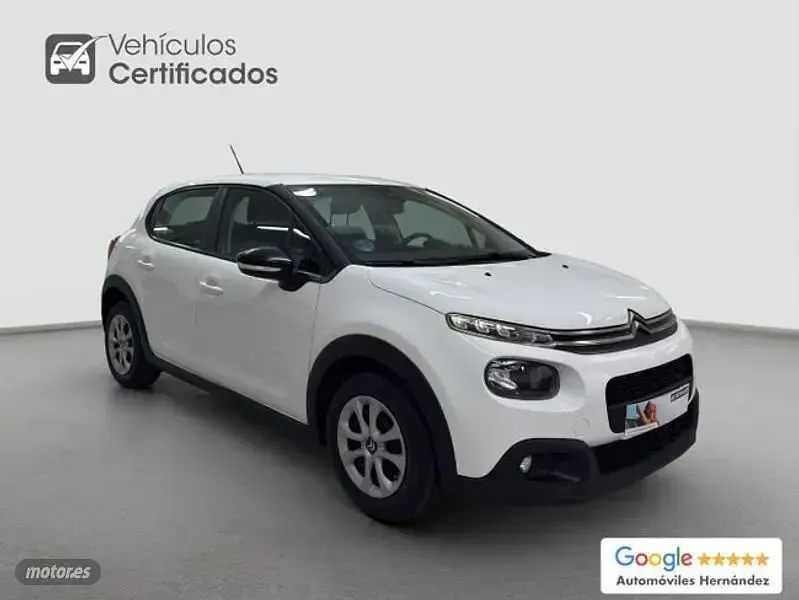 Usado Citroën C3 Feel 102 CV (75 kW) 2019 Blanco Utilitario