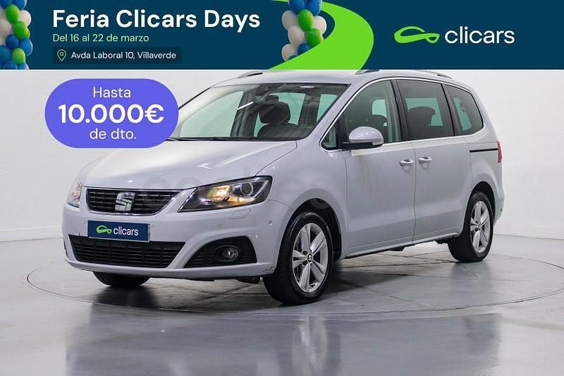 Usado Seat Alhambra XCELLENCE 150 CV (110 kW) 2022 Gris / plata Monovolumen
