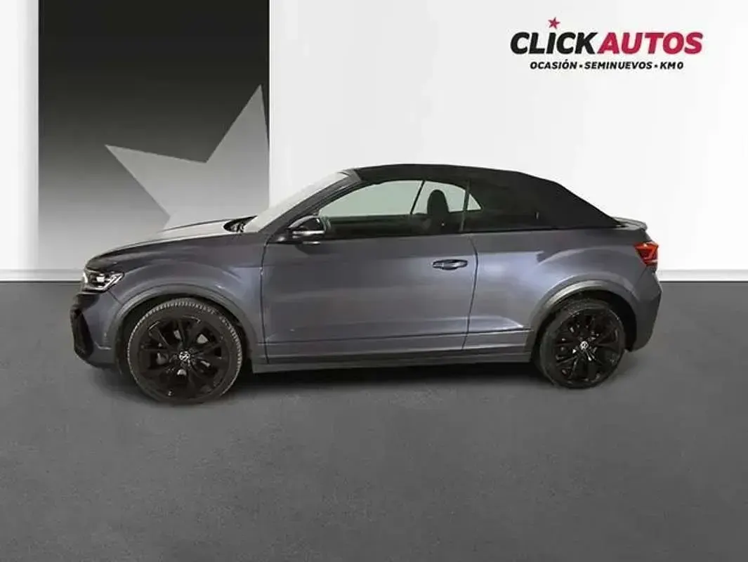 Usado VW T-Roc R-line 150 CV (110 kW) 2022 Gris SUV