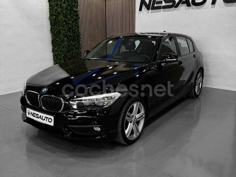 Usado BMW 116 Advantage 109 CV (80 kW) 2017 Negro Utilitario